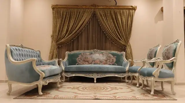 hand crafted living room sets